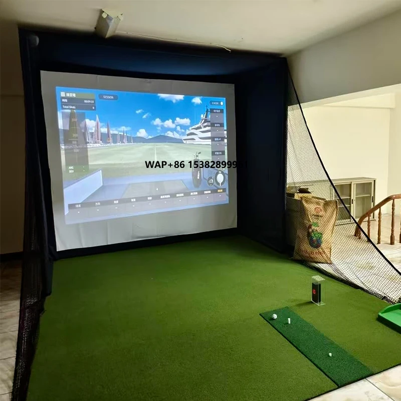 Practice Net Hitting - Rete per simulatore di golf 10x9ft