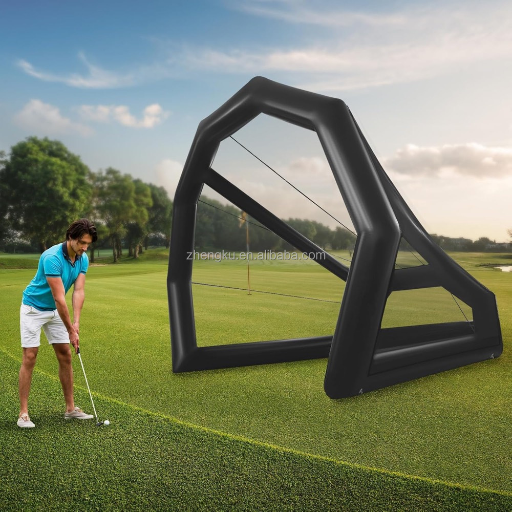 Practice Net Hitting - Tenda da golf gonfiabile per simulatore