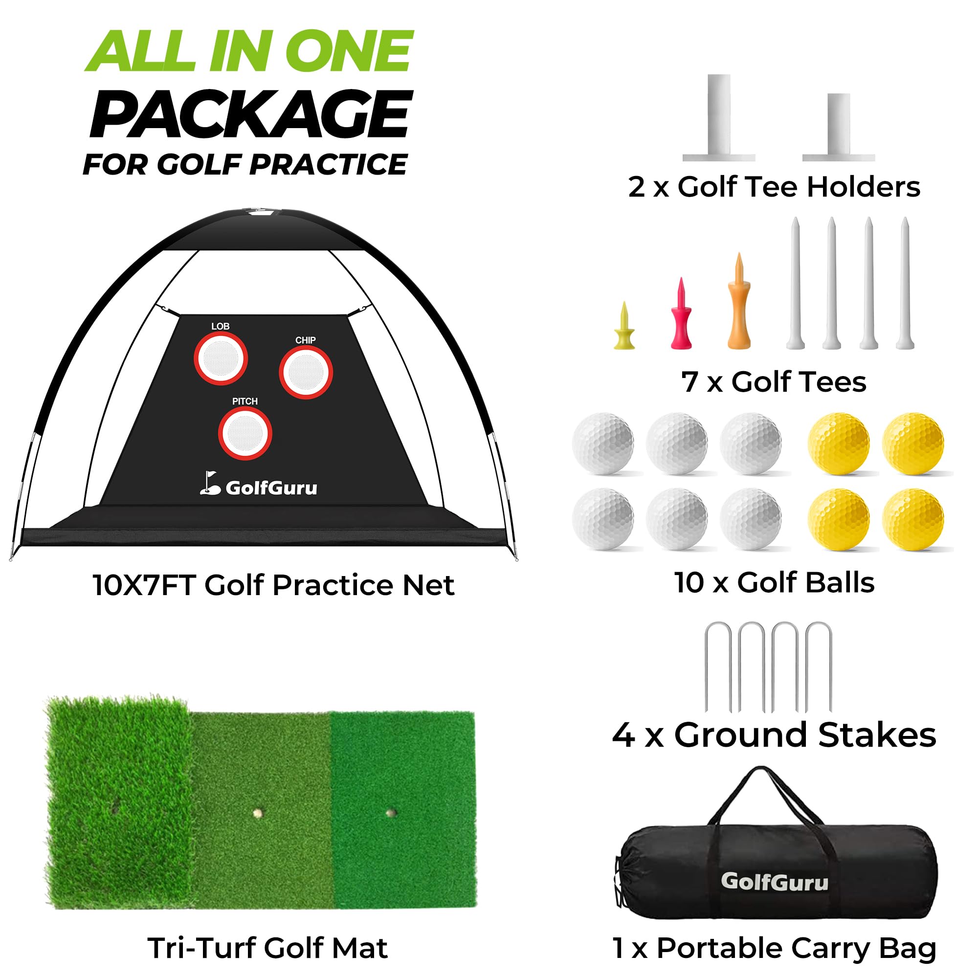 Rete da Golf Professionale per - Practice Net Hitting recensione e prezzo